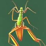 Kung fu praying mantis