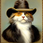 Old cowboy persian