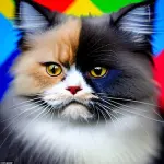 Rainbow persian