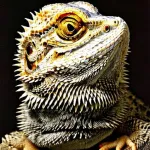 Bearded Dragon in Baroque