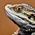 Bearded Dragon in Desert