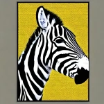 Pop art Zebra