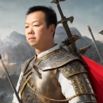 Ling as a knight