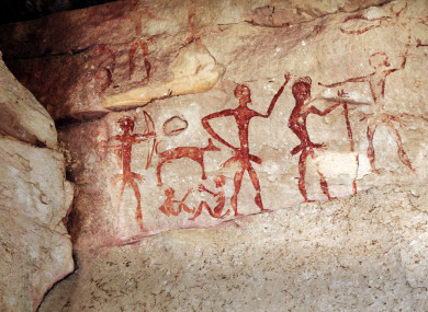 Cave art example