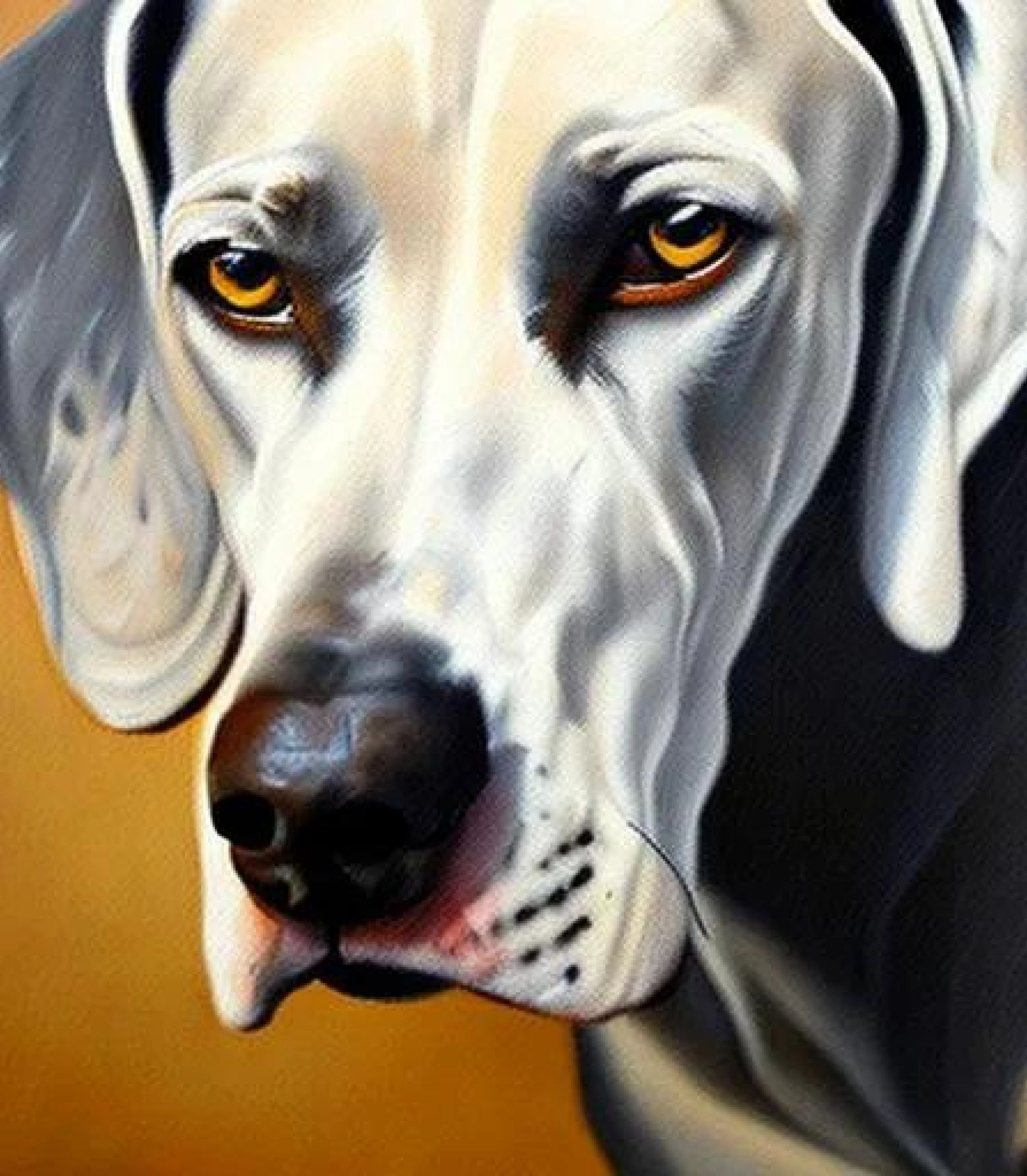 Great Dane in Oils Painting sketch created using AI Draw our online AI Art generator 